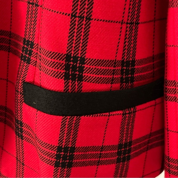 Vintage Pendleton Blazer Jacket Women’s 8 Virgin Wool USA Made Holiday Christmas - Picture 4 of 9